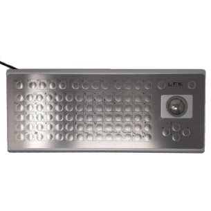 TECLADO KFL1B TRACKBALL 2