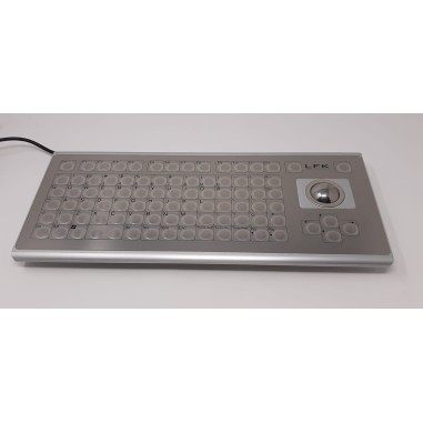 TECLADO KFL1B TRACKBALL