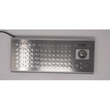 TECLADO KFL1B TRACKBALL